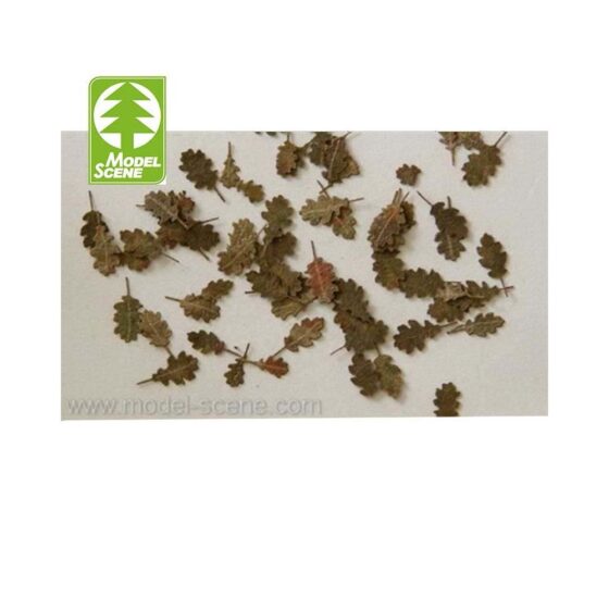 1/48 Leaves Oak - Extra Colours, Autumn Model Scene L4-102 1/48 Leaves Oak - Extra Colours, Autumn Model Scene L4-102