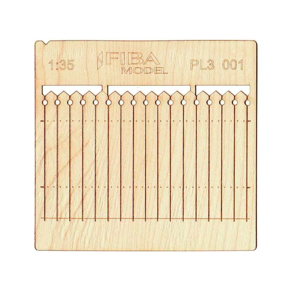 Decorative European Wooden Fence (2pcs) Model Scene PL3-001 Decorative European Wooden Fence (2pcs) Model Scene PL3-001