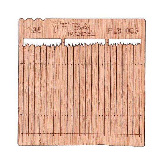 Rough Cut Cedar Privacy Fence Ii (2pcs) Model Scene PL3-003 Rough Cut Cedar Privacy Fence Ii (2pcs) Model Scene PL3-003