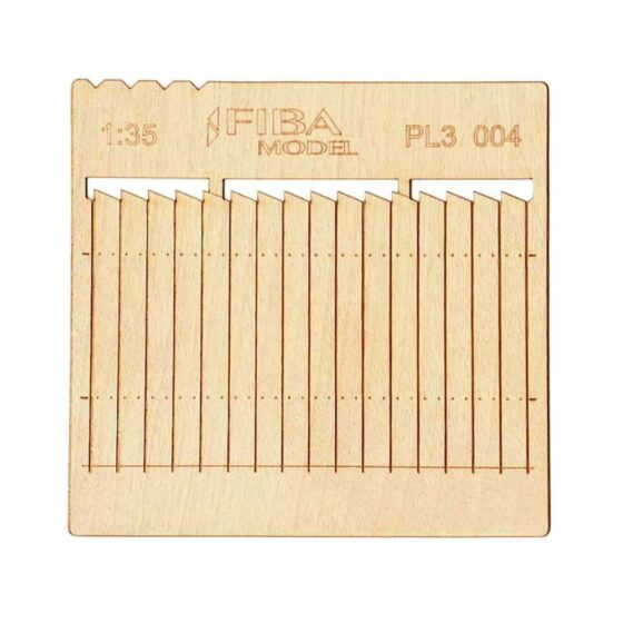 Saw Toothed Privacy Fence (2pcs) Model Scene PL3-004 Saw Toothed Privacy Fence (2pcs) Model Scene PL3-004