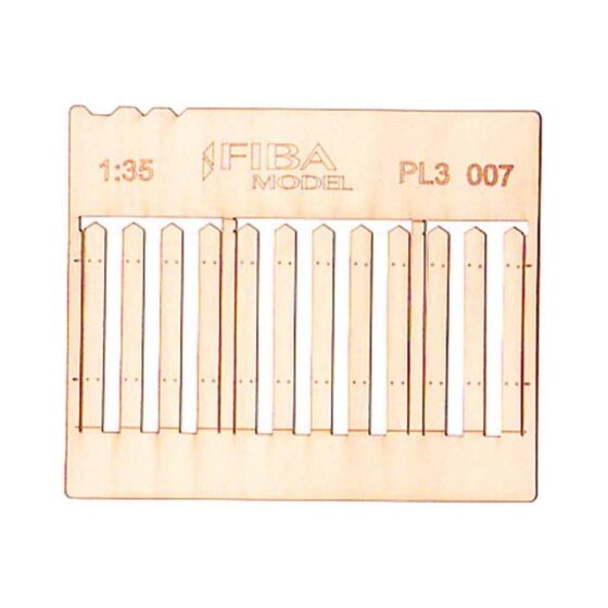 Stockade Fence Boards Standard Size (2pcs) Model Scene PL3-007 Stockade Fence Boards Standard Size (2pcs) Model Scene PL3-007