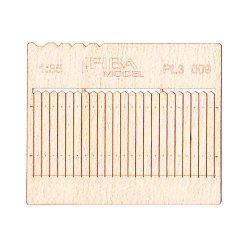 Stockade (Short) Fence (2pcs) Model Scene PL3-009