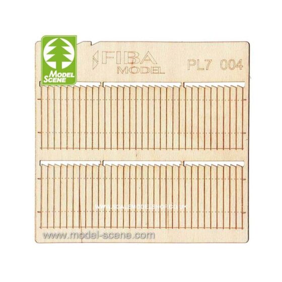1/72 Wooden Fences - Saw Toothed Privacy Model Scene PL7-004 1/72 Wooden Fences - Saw Toothed Privacy Model Scene PL7-004