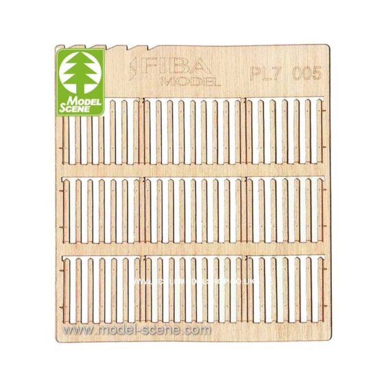 1/72 Wooden Fences - Picket - Medium Plank Model Scene PL7-005 1/72 Wooden Fences - Picket - Medium Plank Model Scene PL7-005
