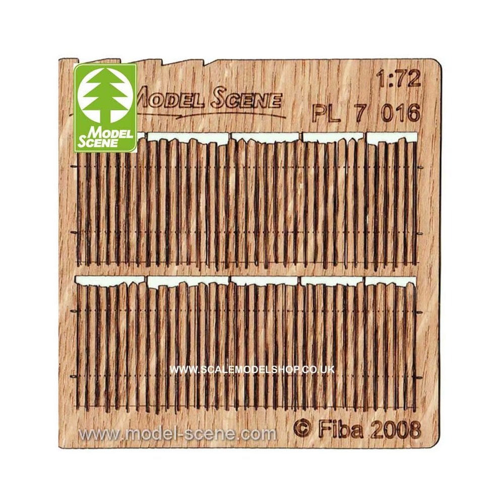 1/72 Wooden Fences - Wooden Irregular Cut I. Model Scene PL7-016 1/72 Wooden Fences - Wooden Irregular Cut I. Model Scene PL7-016