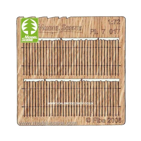 1/72 Wooden Fences - Wooden Irregular Cut Ii. Model Scene PL7-017 1/72 Wooden Fences - Wooden Irregular Cut Ii. Model Scene PL7-017