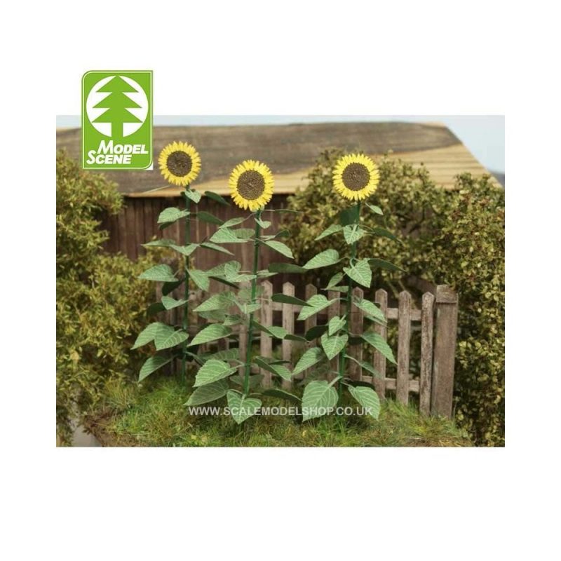 1/45-1/48 Leaves Sunflowers Model Scene VG4-024