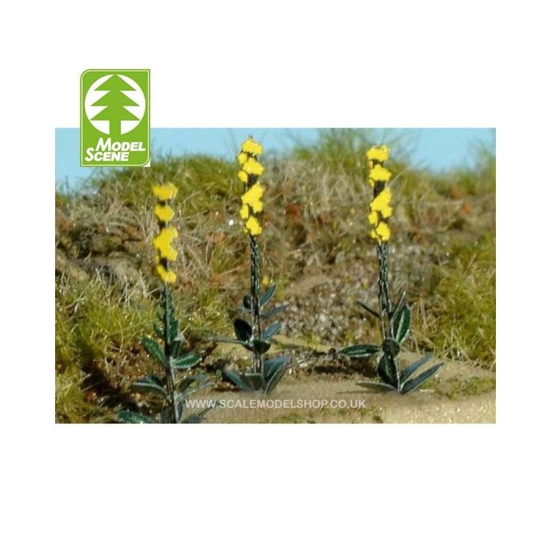1/45-1/48 Leaves Mullein  Model Scene VG4-123