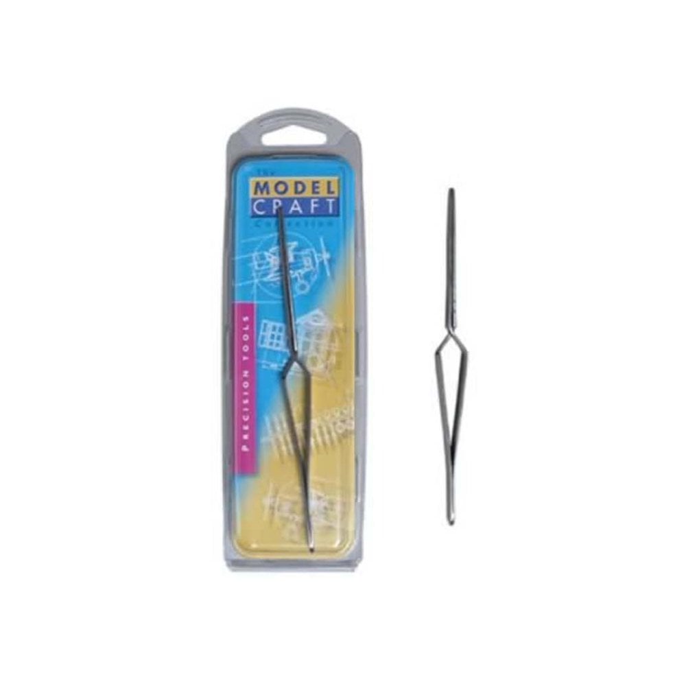 Blunt End Tweezers Reverse Action Modelcraft PTW1126 Blunt End Tweezers Reverse Action Modelcraft PTW1126