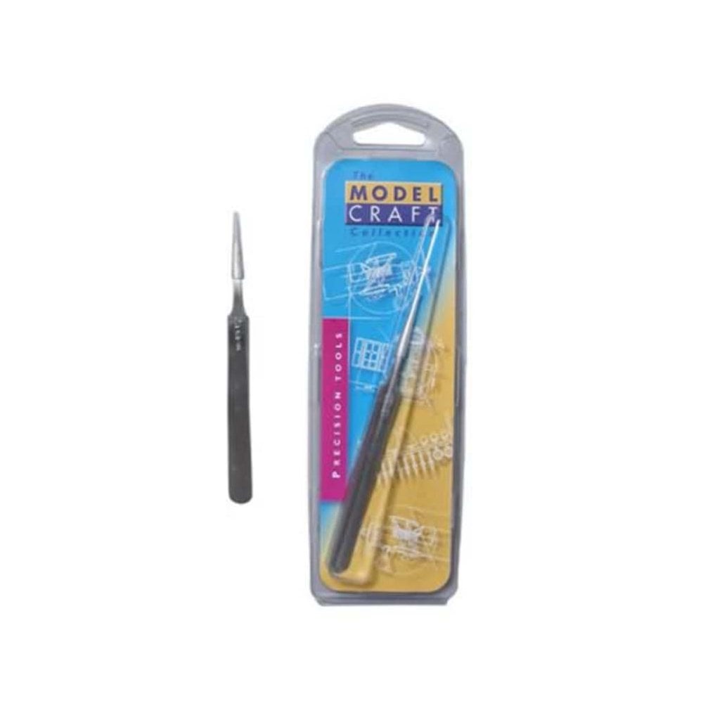 Size 2A Tweezers Stainless Steel Modelcraft S-PTW2185/2A Size 2A Tweezers Stainless Steel Modelcraft S-PTW2185/2A