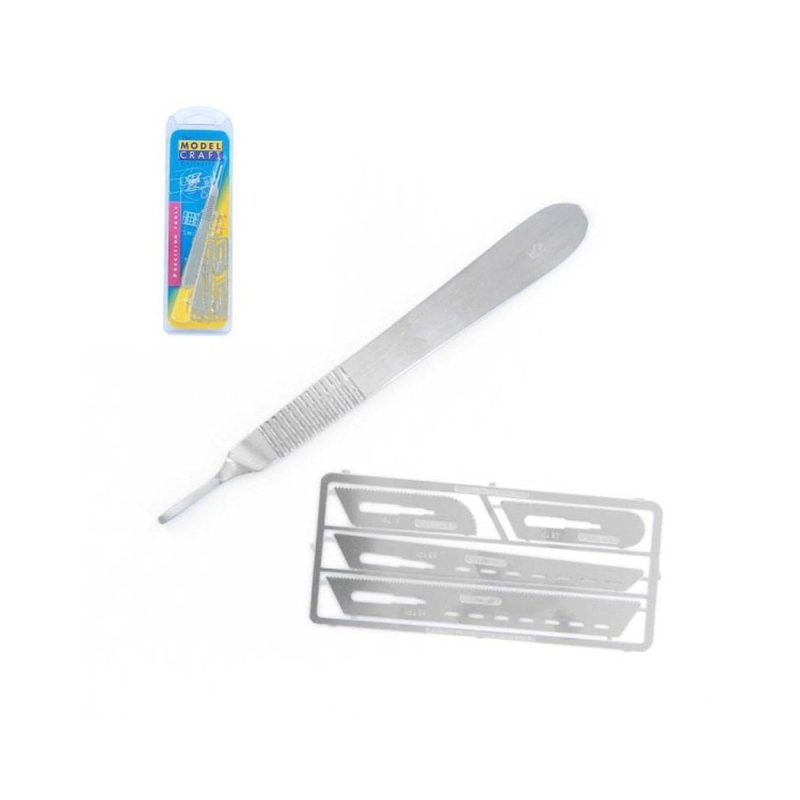 Saw Set No.1 With Scalpel Handle No.3 Modelcraft PKN0008/K