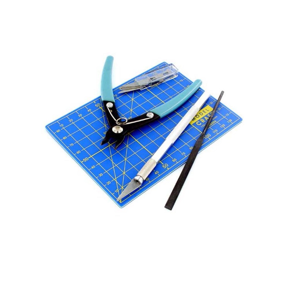 9pc Plastic Modelling Tool Set Modelcraft PTK1009 9pc Plastic Modelling Tool Set Modelcraft PTK1009