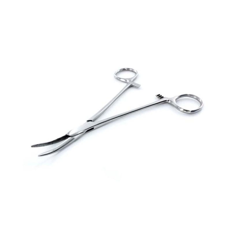 Locking Forceps Curved Serrated Modelcraft PCL5046