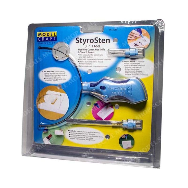 StyroSten 3 in 1 Multi Tool Modelcraft PSS1060 StyroSten 3 in 1 Multi Tool Modelcraft PSS1060