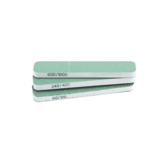 3x Dual-Grit Flexi Sanders (80X30X12mm) Modelcraft PAB1300