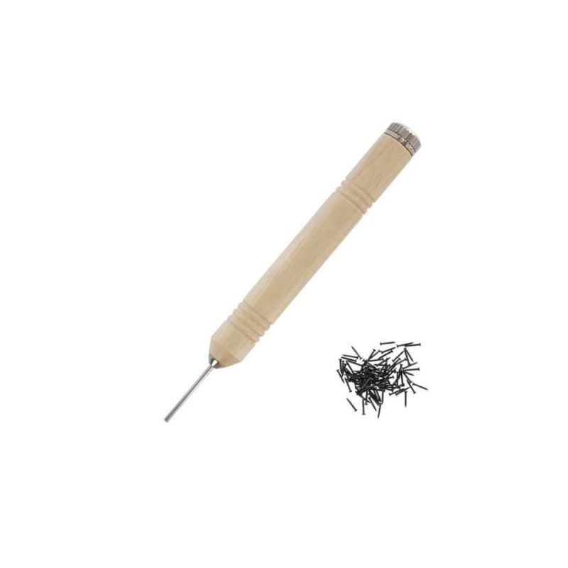 Pen Grip Pin Pusher with 100 7.5mm Black Pins Modelcraft PPU8174B