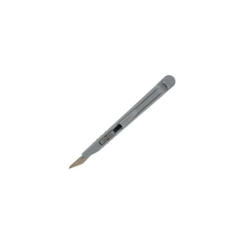 Retractable Safety Knife - No.10A Grey Modelcraft PKN3216/10A