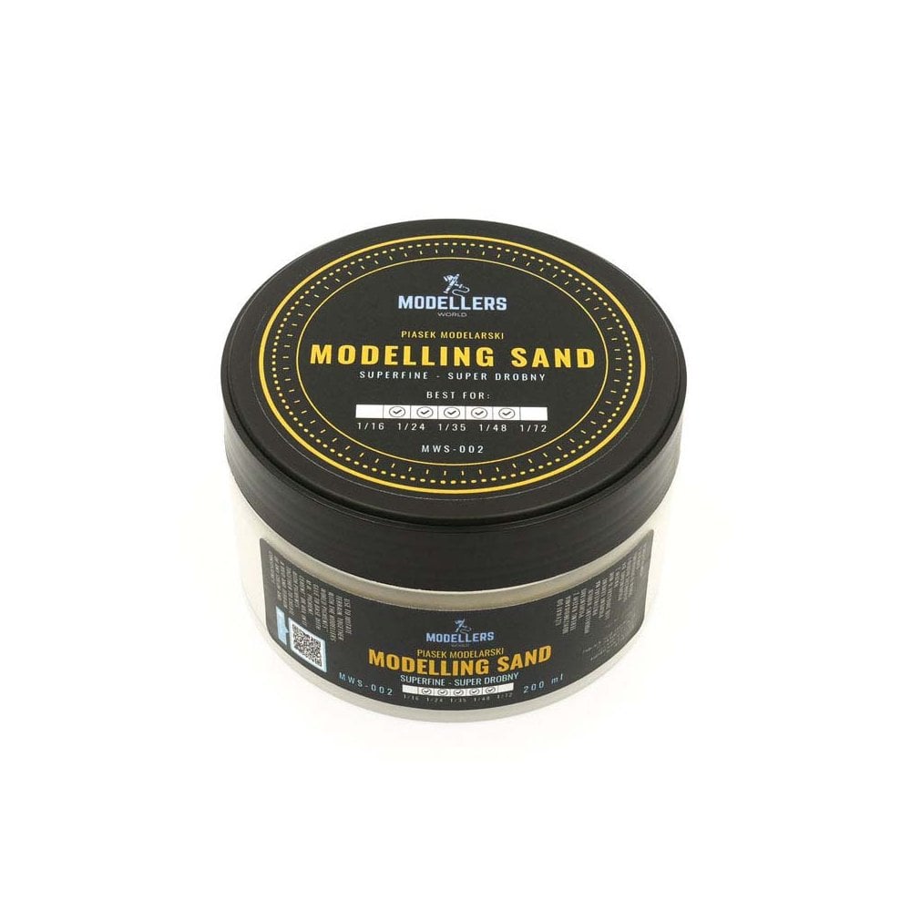 200ml Modelling Sand Super Fine Modellers World MWS002 200ml Modelling Sand Super Fine Modellers World MWS002
