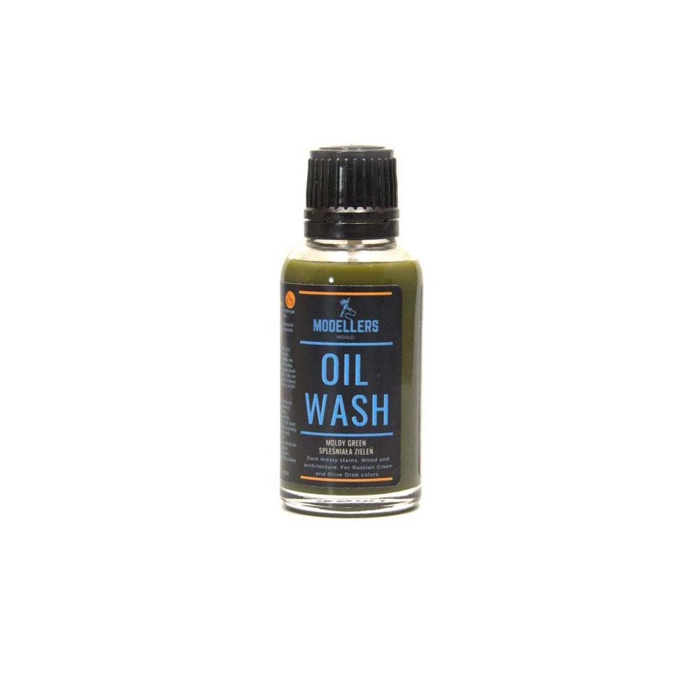 30ml Moldy Green Oil Wash Modellers World MWW004 30ml Moldy Green Oil Wash Modellers World MWW004