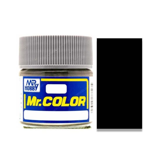 Mr Color Flat Black Lacquer (10ml) C-033 Mr Color Flat Black Lacquer (10ml) C-033