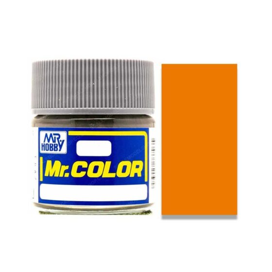 Mr Color Orange-Yellow Satin Gloss Lacquer (10ml) C-058 Mr Color Orange-Yellow Satin Gloss Lacquer (10ml) C-058