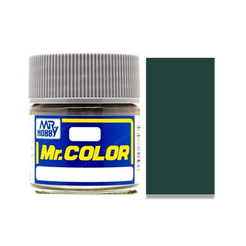 Mr Color Dark Green Flat Lacquer (10ml) C-070