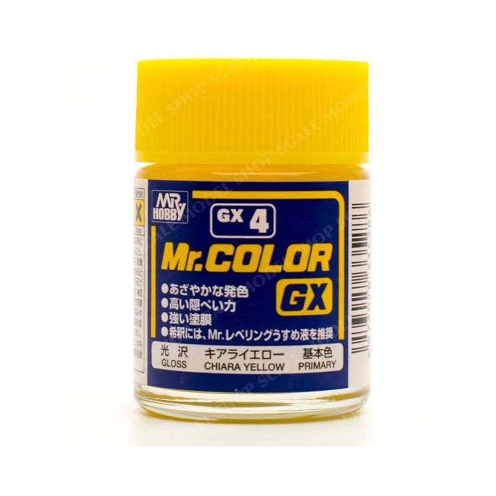 Mr Color - Chiara Yellow - GX Lacquer (18ml) GX-4 Mr Color - Chiara Yellow - GX Lacquer (18ml) GX-4