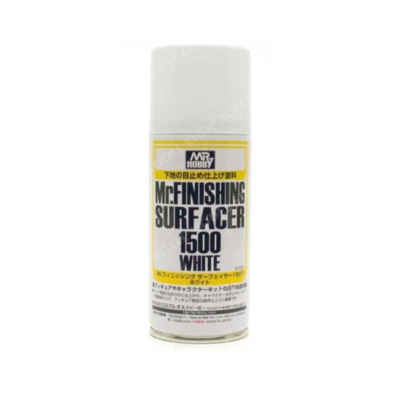 Mr Hobby - Mr Finishing Surfacer 1500 White (170ml) B-529