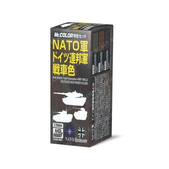 Mr Hobby - Nato Army Vehicle Colours CS664 Mr Hobby - Nato Army Vehicle Colours CS664