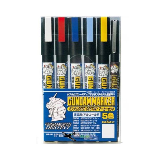 Mr Hobby - Gundam Seed Destiny Set (6 Pens) GMS-114 Mr Hobby - Gundam Seed Destiny Set (6 Pens) GMS-114