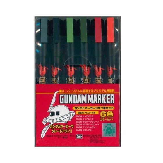 Mr Hobby - Zeon Set Gundammarker GMS-108 Mr Hobby - Zeon Set Gundammarker GMS-108