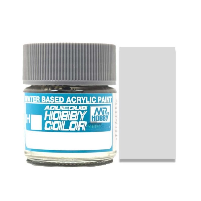 Mr Hobby Aqueous - Silver Metallic (10ml) H-008