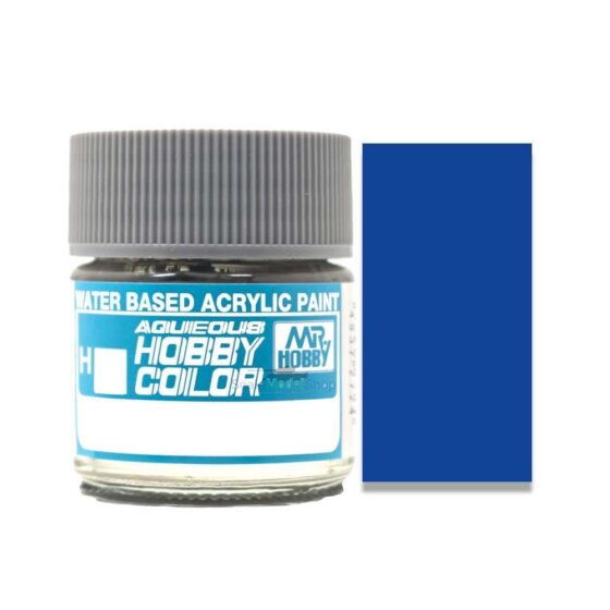 Mr Hobby Aqueous - Bright Blue Gloss (10ml) H-015 Mr Hobby Aqueous - Bright Blue Gloss (10ml) H-015