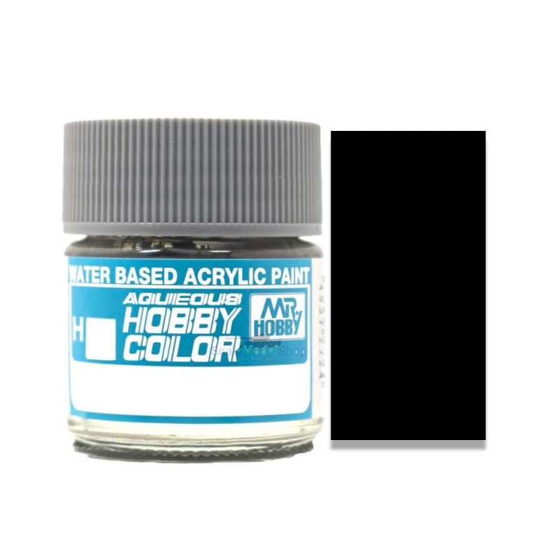 Mr Hobby Aqueous - Steel Metallic (10ml) H-018