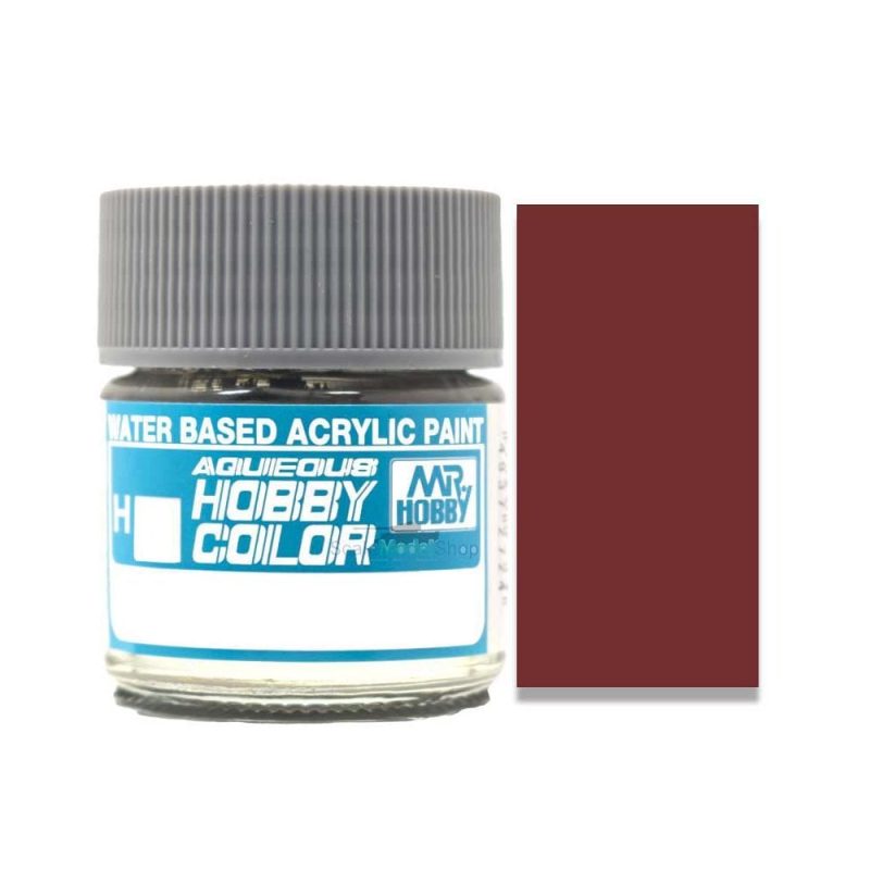 Mr Hobby Aqueous - Red Brown Gloss (10ml) H-047