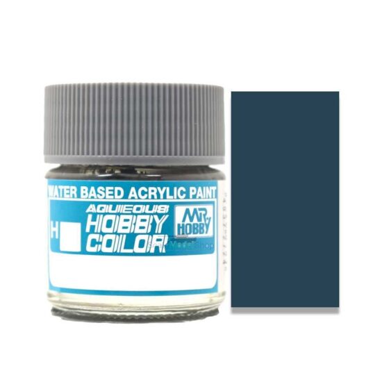 Mr Hobby Aqueous - Navy Blue Semi-Gloss (10ml) H-054 Mr Hobby Aqueous - Navy Blue Semi-Gloss (10ml) H-054