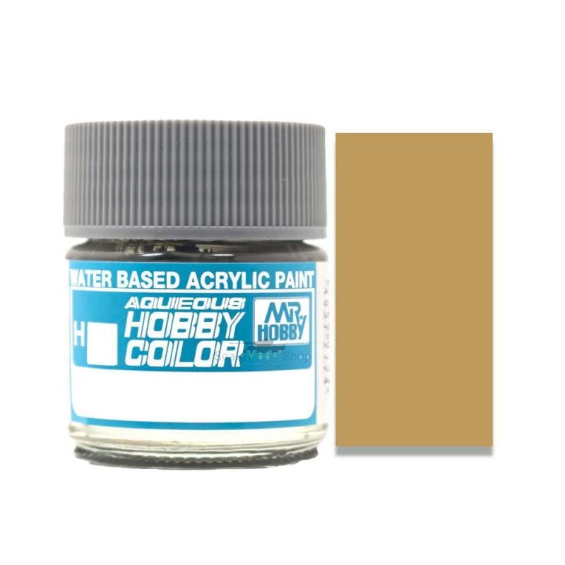 Mr Hobby Aqueous - Sandy Yellow Semi-Gloss (10ml) H-079