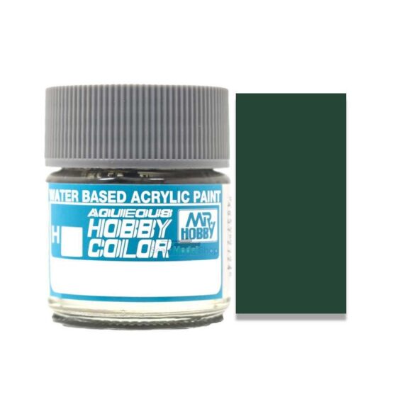 Mr Hobby Aqueous - Khaki Green Flat (10ml) H-080 Mr Hobby Aqueous - Khaki Green Flat (10ml) H-080