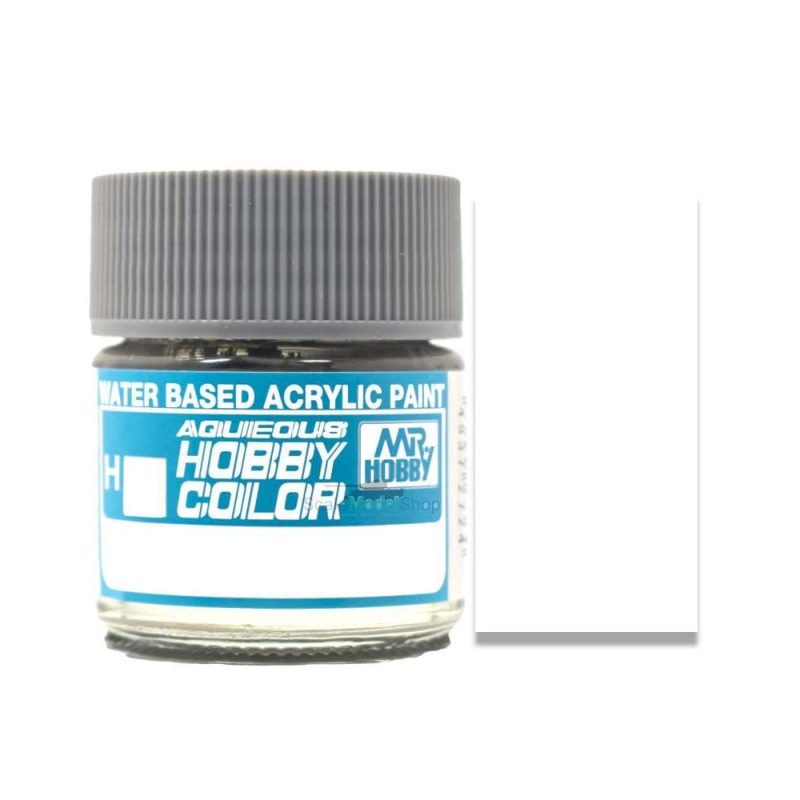 Mr Hobby Aqueous - White FS17875 Gloss (10ml) H-316