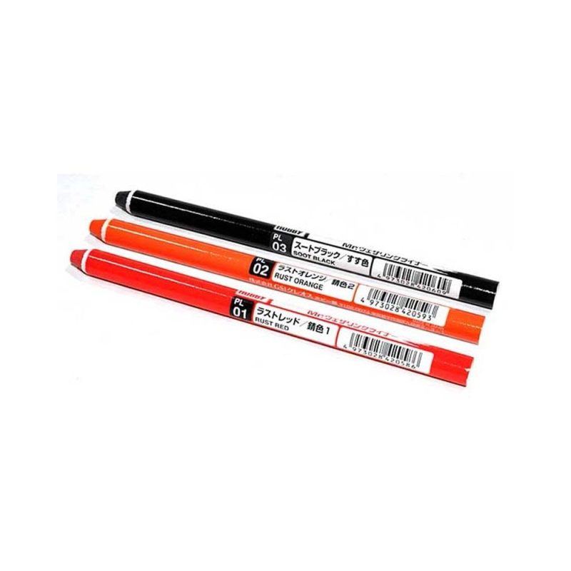 Mr Hobby - Weathering Liner Rust Colour Set | PP-201