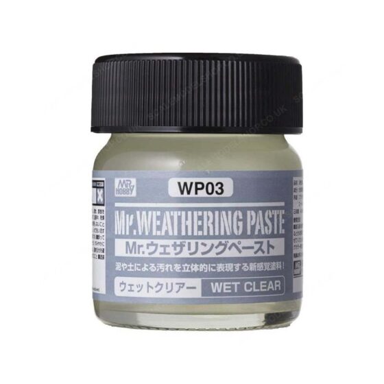 Mr Hobby - Weathering Paste Wet Clear (40ml) | WP-03