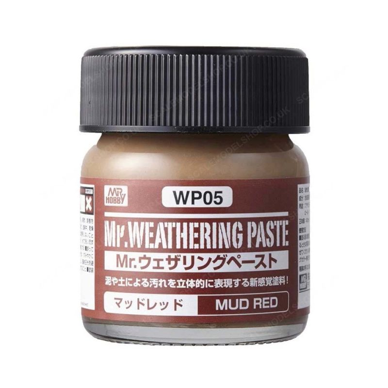 Mr Hobby - Weathering Paste Mud Red (40ml) | WP-05