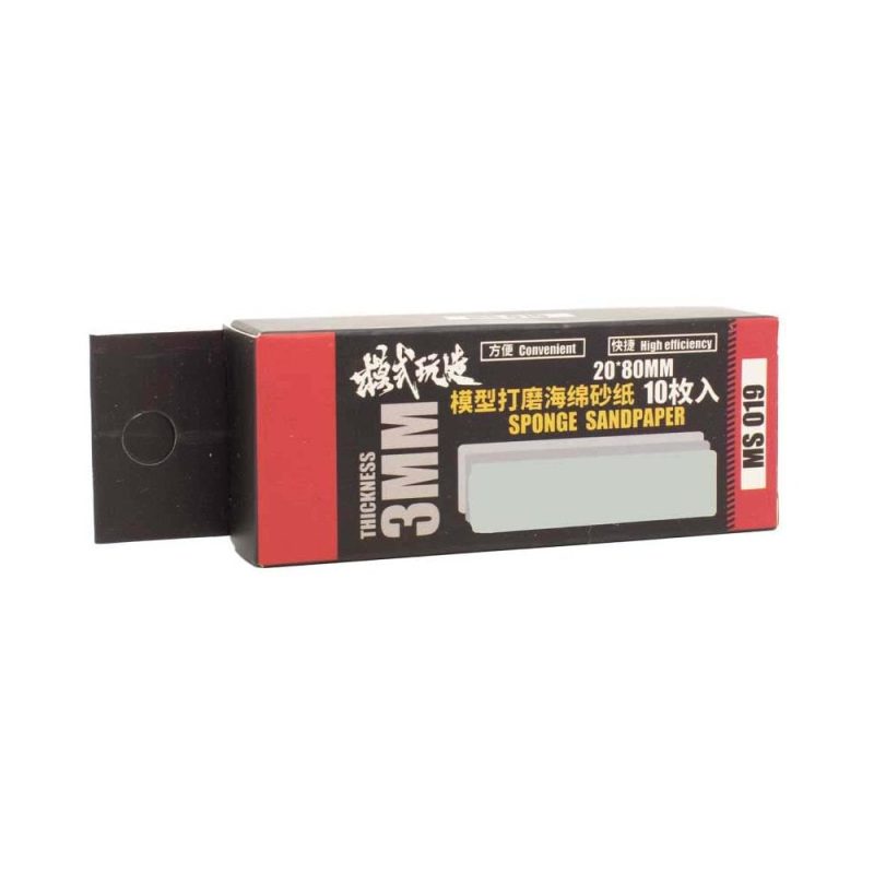 Sanding Sponge Pad #320~400 (10 sheet) MSWZ 019-320
