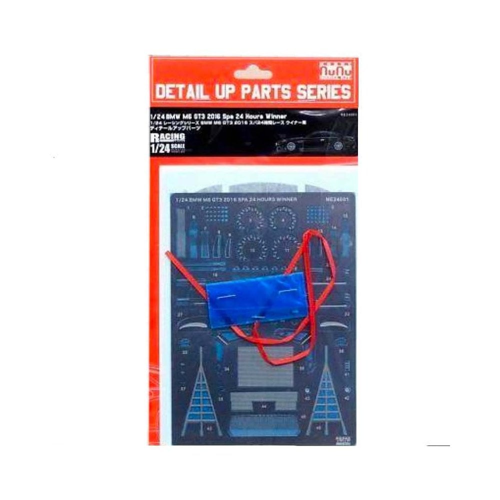 1/24 Bmw M6 GT3 Falken Racing 24 Nurburgring Detail Set NUNU E24002 1/24 Bmw M6 GT3 Falken Racing 24 Nurburgring Detail Set NUNU E24002
