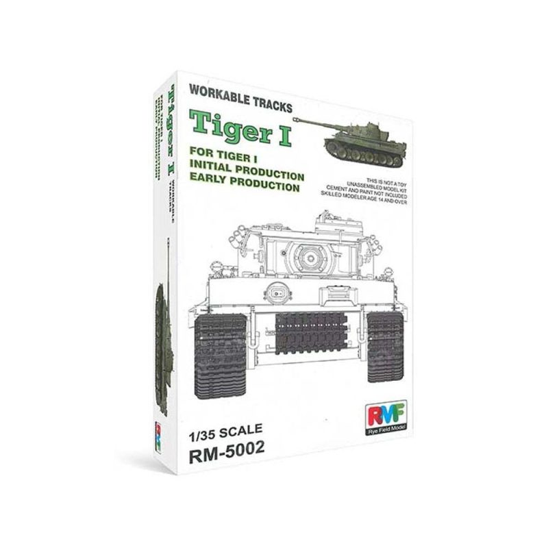 1/35 Workable Tracks for Tiger I Early Production Rye Field Models RM5002