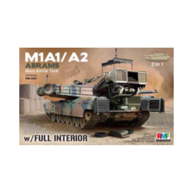 Rye Field Models M1A1/A2 Abrams with Full Interior (1/35) RM5007