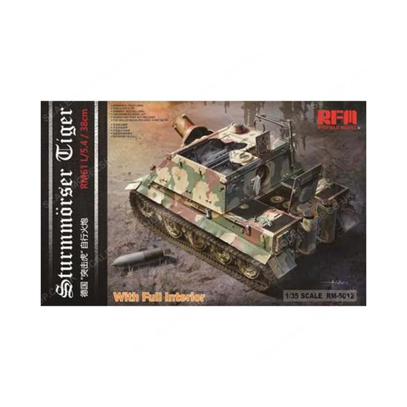 1/35 Sturmtiger With Full Interior Rye Field Models RM5012 1/35 Sturmtiger With Full Interior Rye Field Models RM5012