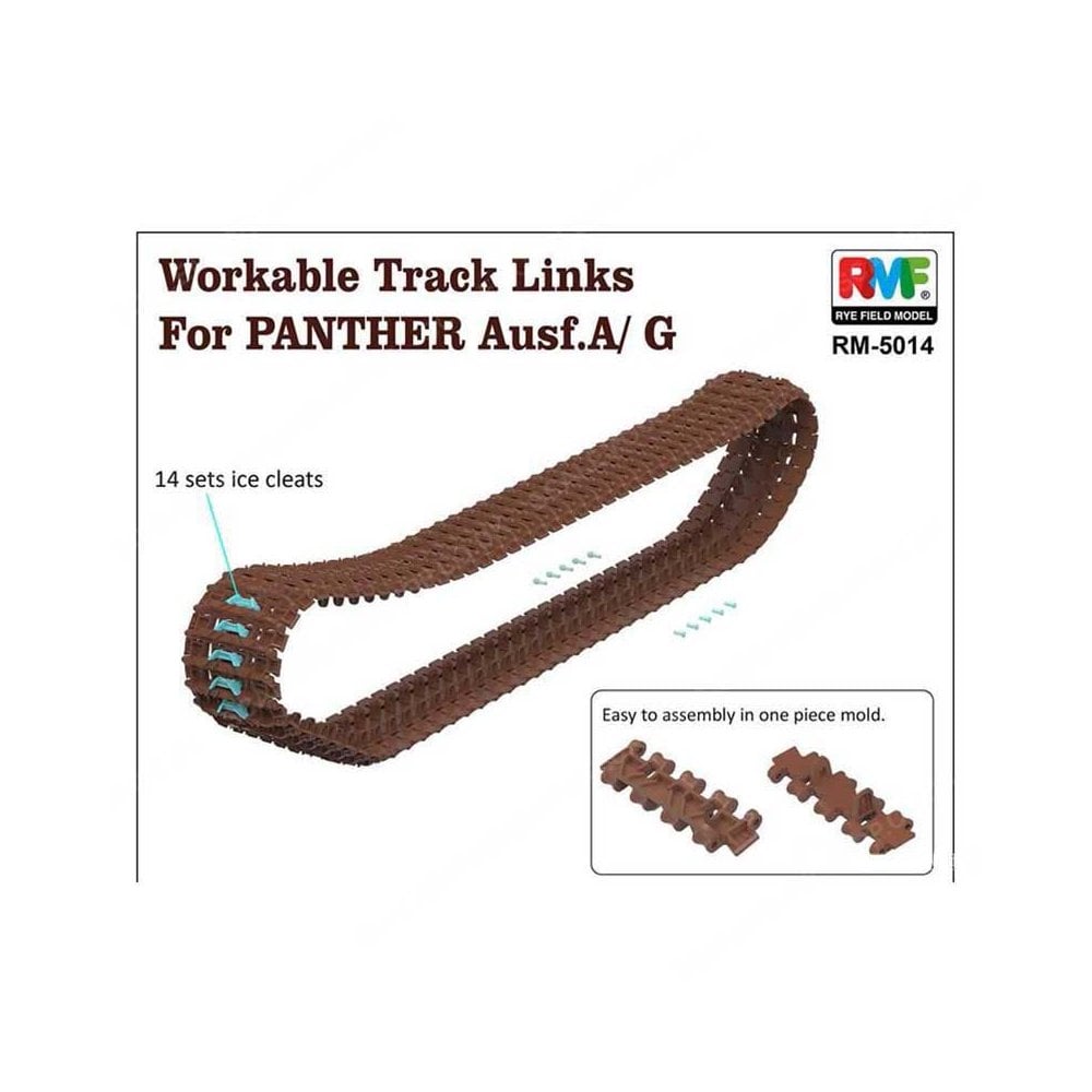 1/35 Workable Tracks For Panther A & G Rye Field Models RM5014 1/35 Workable Tracks For Panther A & G Rye Field Models RM5014
