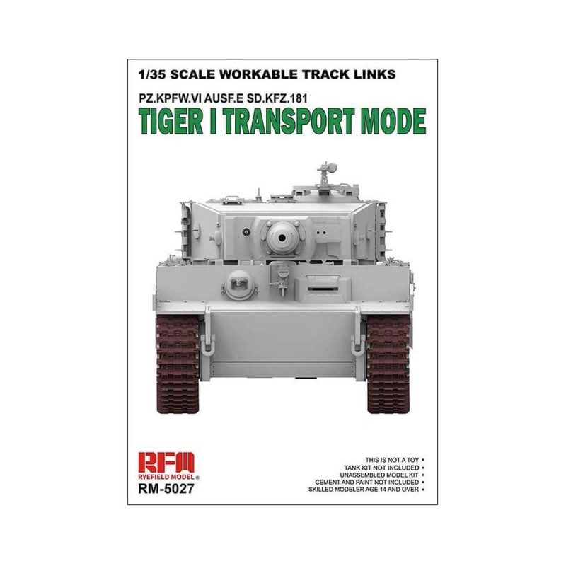 Rye Field Models Tiger I Transport Workable Track Links (1/35) RM5027