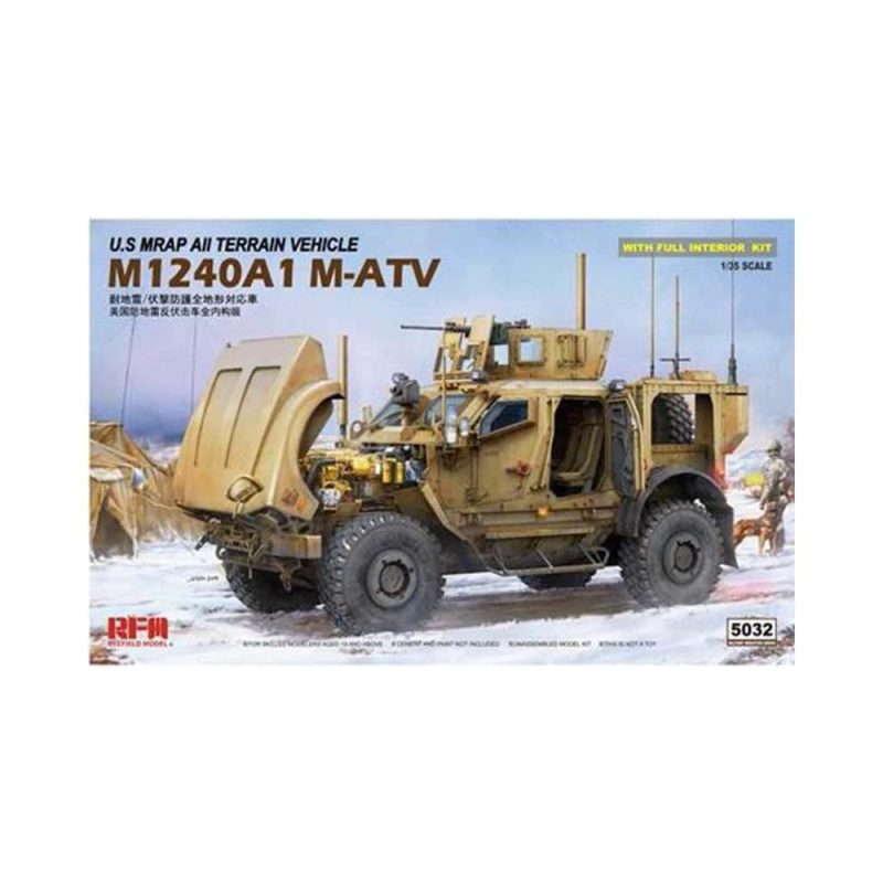 1/35 M-ATV (MRAP All Terrain Vehicle) M1024A1 Rye Field Models RM5032 1/35 M-ATV (MRAP All Terrain Vehicle) M1024A1 Rye Field Models RM5032